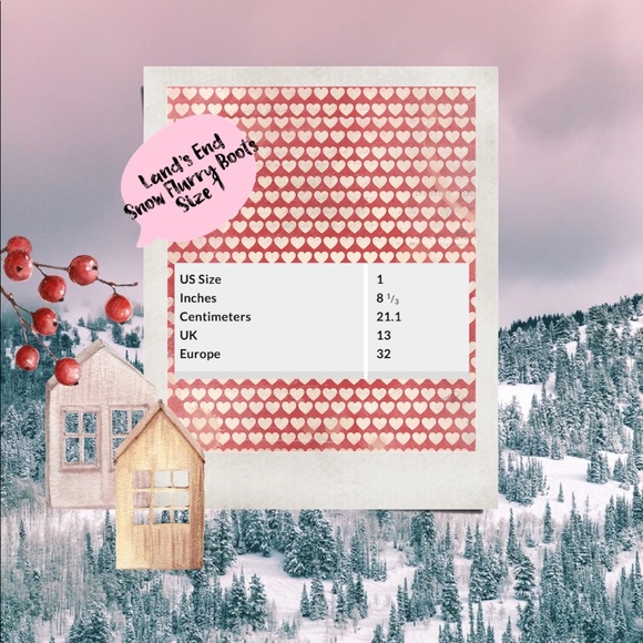 Size 1 stay warm dry girls/kids snow boots - Picture 3 of 4